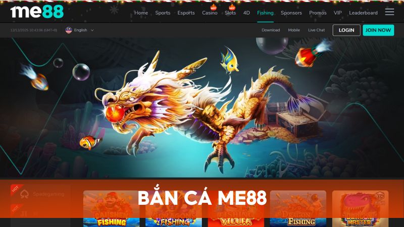 Bắn cá Me88: Siêu phẩm săn cá đổi thưởng dưới đại dương