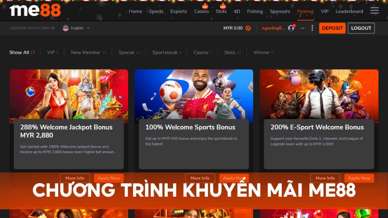 Tổng hợp chương trình khuyến mãi mới nhất dành cho thành viên nhà cái