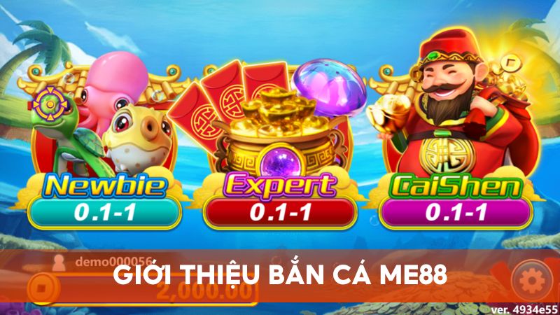 Giới thiệu bắn cá Me88 – Nơi tập hợp những siêu phẩm săn cá đình đám nhất